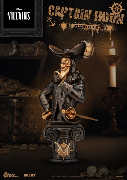 Buste Captain Hook - Disney Villains Series