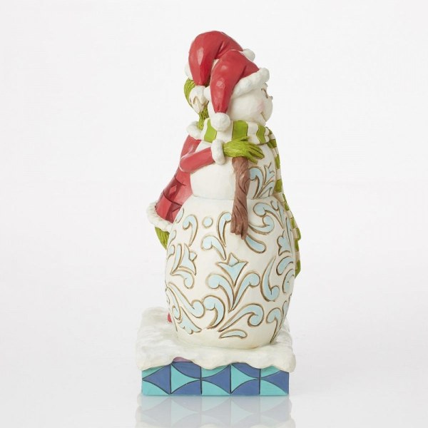 GRINCH NAAST GRINCHY SNEEUWMAN - JIM SHORE GRINCH