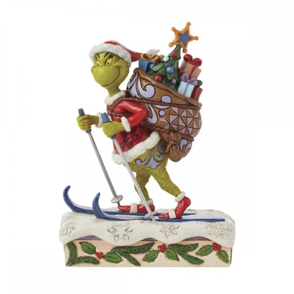 GRINCH SKI - JIM SHORE GRINCH