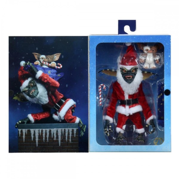 GREMLINS - ACTIEFIGUUR - KERSTSTREEP & GIZMO