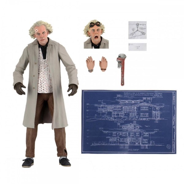 TERUG NAAR DE TOEKOMST – ACTIEFIGUUR – ULTIEME DOC BROWN