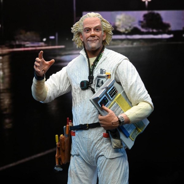 TERUG NAAR DE TOEKOMST – FIGUUR GELEED – ULTIMATE DOC BROWN