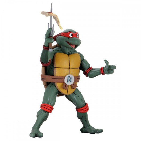 NINJA TURTLES - ACTIEFIGUUR OP ¼ SCHAAL - REUZE GROOTTE RAPHAEL