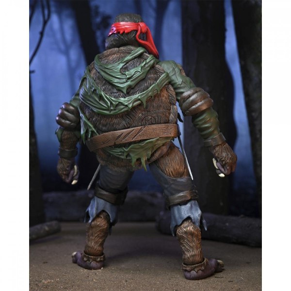 UNIVERSELE MONSTERS X NINJA TURTLES - ACTIEFIGUUR – ULTIEME RAPHAEL WOLFMAN