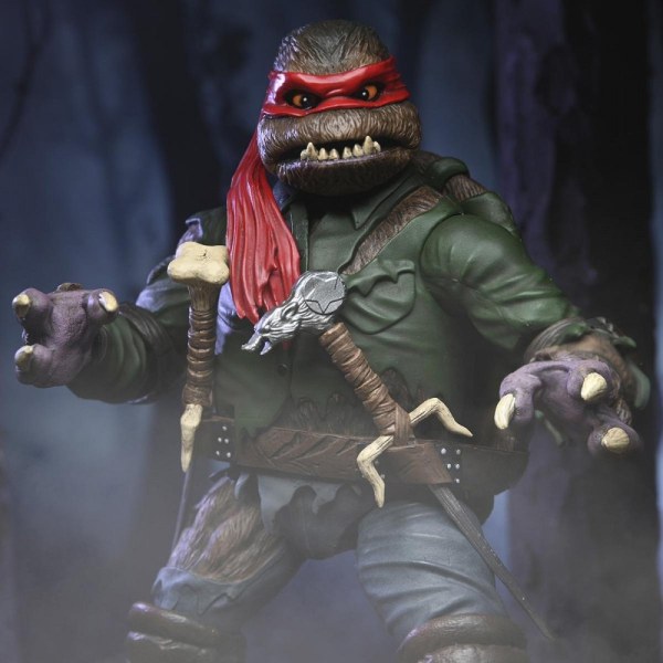 UNIVERSELE MONSTERS X NINJA TURTLES - ACTIEFIGUUR – ULTIEME RAPHAEL WOLFMAN