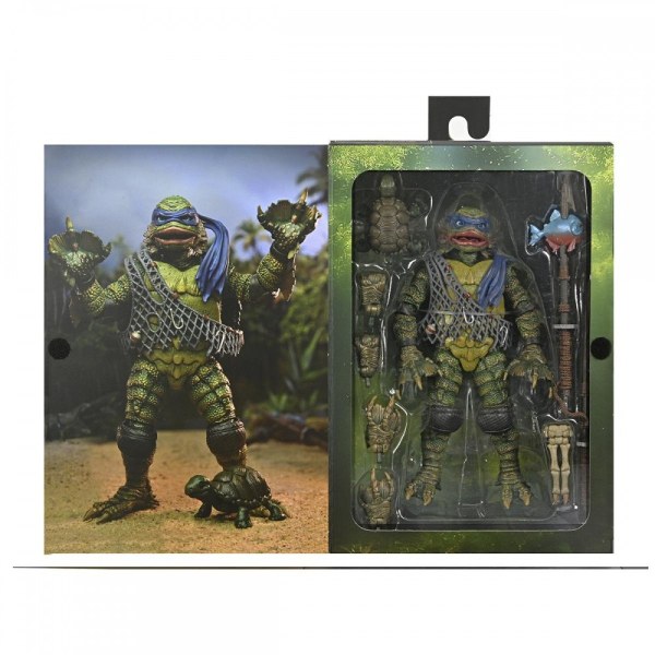 UNIVERSAL MONSTERS X NINJA TURTLES - ACTIEFIGUUR – LEONARDO HET SCHEPSEL