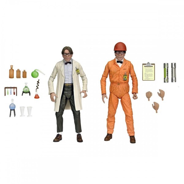 TEENAGE MUTANT NINJA TURTLES 2: SECRET OF THE OOZE - ACTIEFIGUUR VAN 2 PACK – PROFESSOR PERRY EN HAZMATPAK PROFESSOR PERRY