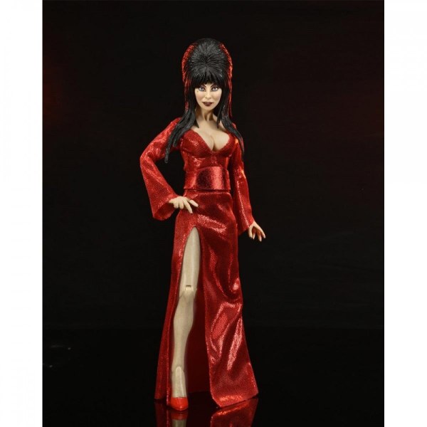 ELVIRA – GEKLEDE ACTIEFIGUUR – ELVIRA “ROOD, ANGST EN BOO"