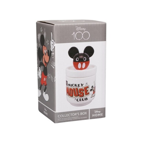 KERAMISCHE POT MET 3D DISNEY 100 MICKEY MUIS DEKSEL