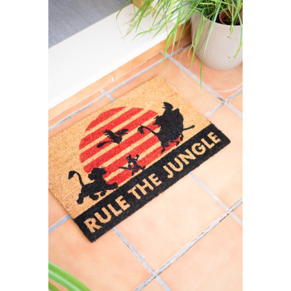 DEURMAT DISNEY THE LION KING RULE THE JUNGLE