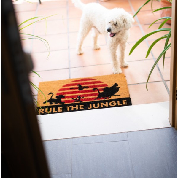 DEURMAT DISNEY THE LION KING RULE THE JUNGLE