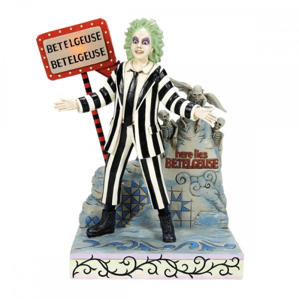 BEETLEJUICE LED-BORD & GRAFSTEEN - JIM SHORE