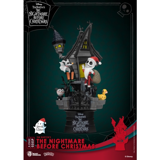 THE NIGTHMARE BEFORE KERSTMIS DIORAMA SPECIALE EDITIE - Disney D-Stage