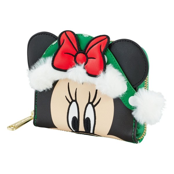Portemonnee Minnie Muis Polka Dot Kerstmis - Disney Loungefly