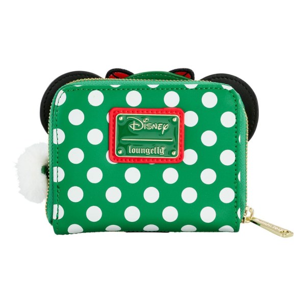 Portemonnee Minnie Muis Polka Dot Kerstmis - Disney Loungefly