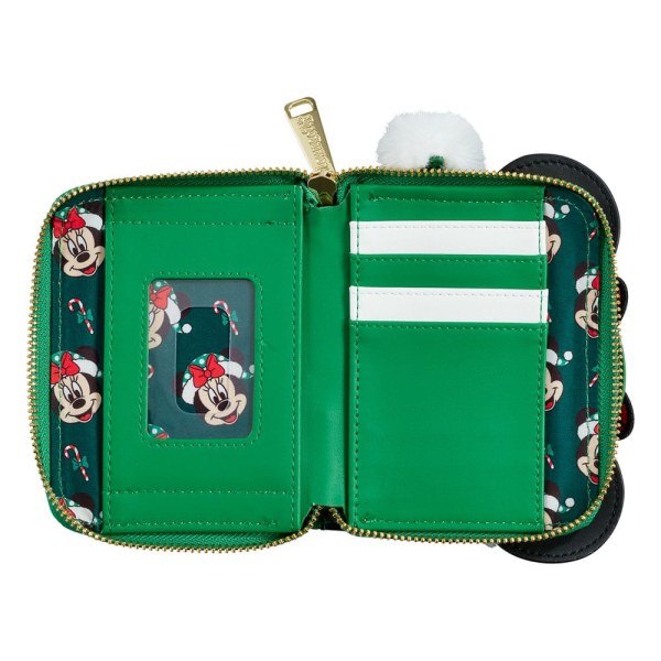 Portemonnee Minnie Muis Polka Dot Kerstmis - Disney Loungefly
