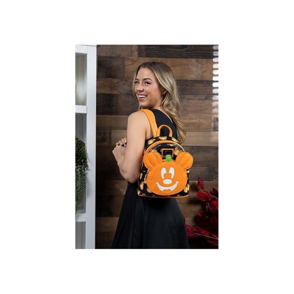 Mini Rugzak Mickey Halloween Mick-O-Lantern - Disney Loungefly