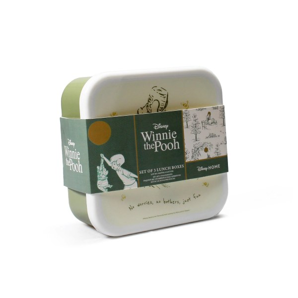 Set van 3 Snackdoosjes Winnie de Poeh