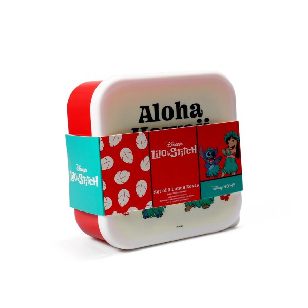 Set van 3 Snackdoosjes Lilo en Stitch