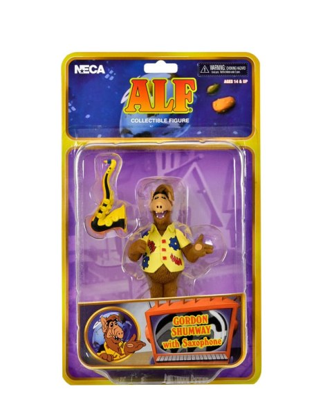 Alf beeldje Toony Classic Alf met saxofoon 15 cm