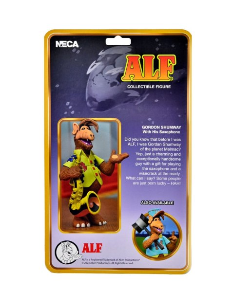 Alf beeldje Toony Classic Alf met saxofoon 15 cm