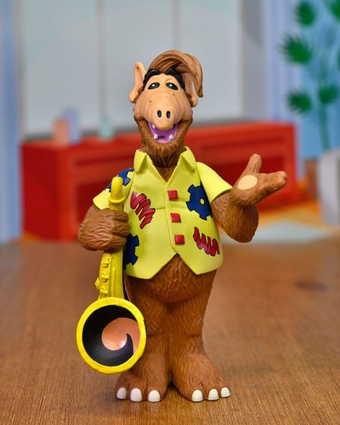 Alf beeldje Toony Classic Alf met saxofoon 15 cm