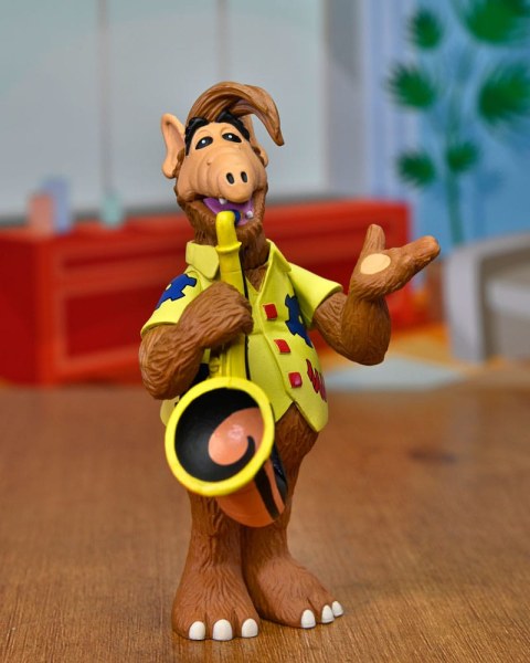 Alf beeldje Toony Classic Alf met saxofoon 15 cm