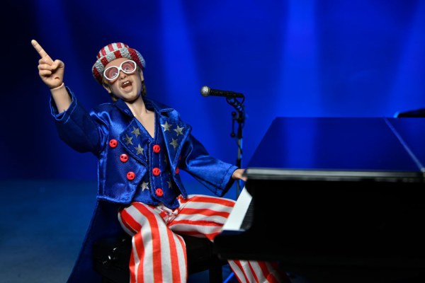 Elton John Figuur Gekleed Live in '76 Deluxe Set 20 cm