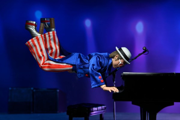 Elton John Figuur Gekleed Live in '76 Deluxe Set 20 cm