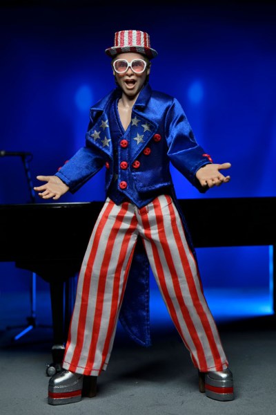 Elton John Figuur Gekleed Live in '76 Deluxe Set 20 cm