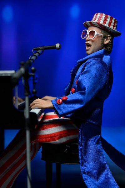 Elton John Figuur Gekleed Live in '76 Deluxe Set 20 cm