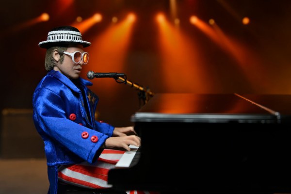 Elton John Figuur Gekleed Live in '76 Deluxe Set 20 cm