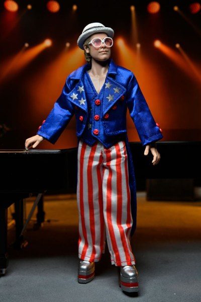 Elton John Figuur Gekleed Live in '76 Deluxe Set 20 cm