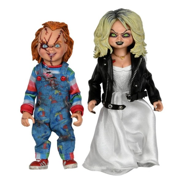 Bride of Chucky pack 2 Figuur Gekleed Chucky & Tiffany 14 cm