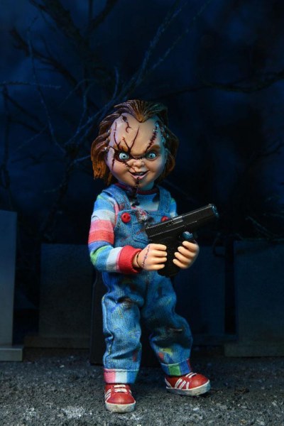 Bride of Chucky pack 2 Figuur Gekleed Chucky & Tiffany 14 cm