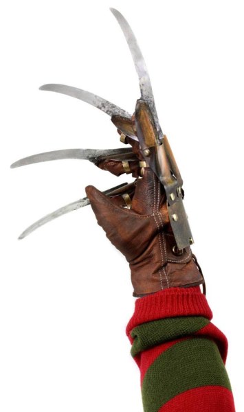 Claws of the Night 3 replica Freddy Krueger-handschoen