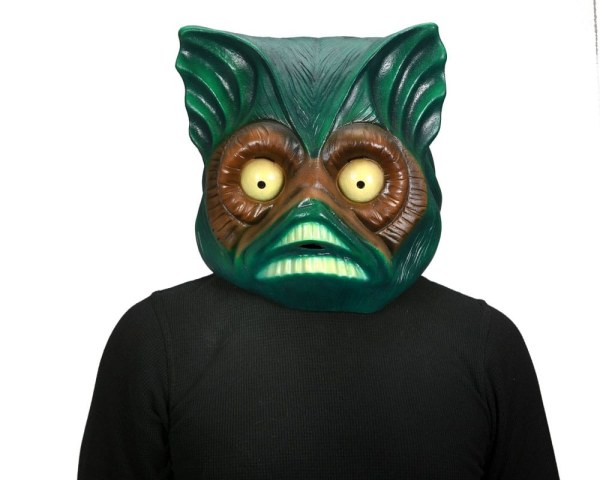 Masters of the Universe replica latexmasker (klassiek) van Mer-Man