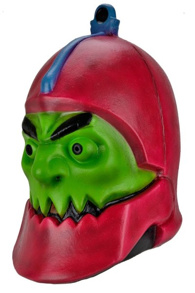 Masters of the Universe replica latexmasker (klassiek) van Trap Jaw