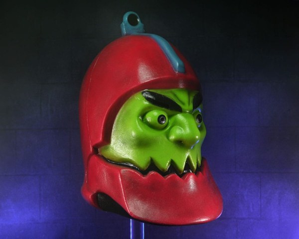 Masters of the Universe replica latexmasker (klassiek) van Trap Jaw