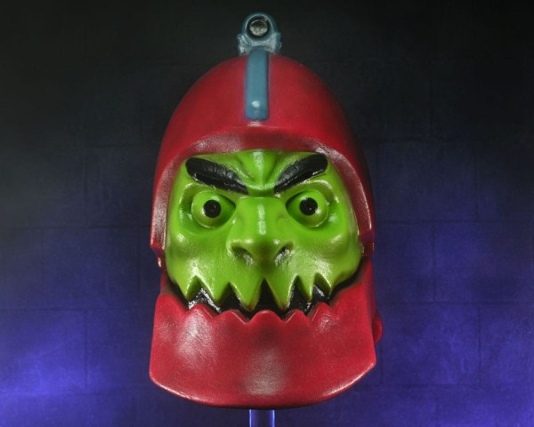 Masters of the Universe replica latexmasker (klassiek) van Trap Jaw