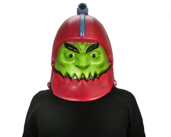Masters of the Universe replica latexmasker (klassiek) van Trap Jaw