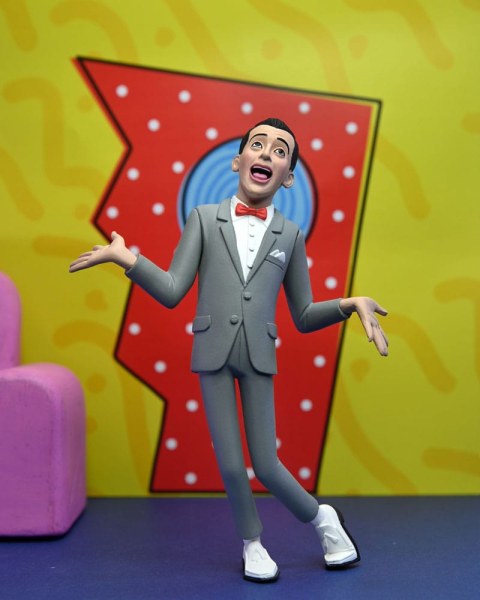 Pee-Wee Herman Figuur Toony Classics Pee-Wee & Pterri 15 cm