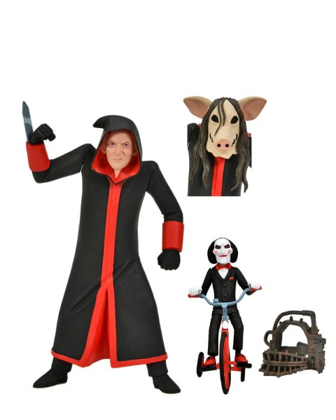 Zaagfiguur Toony Terrors Jigsaw Killer & Billy Driewieler Boxset 15 cm