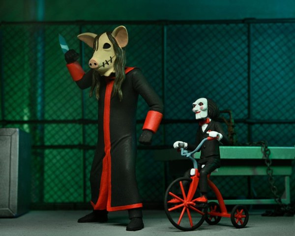 Zaagfiguur Toony Terrors Jigsaw Killer & Billy Driewieler Boxset 15 cm