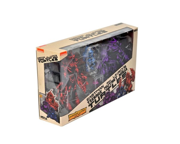 Teenage Mutant Ninja Turtles (Mirage Comics) Figuur Shredder Clones Boxset 18 cm