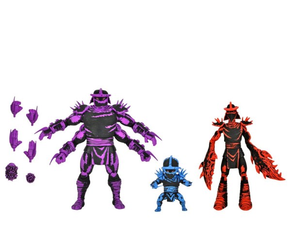Teenage Mutant Ninja Turtles (Mirage Comics) Figuur Shredder Clones Boxset 18 cm