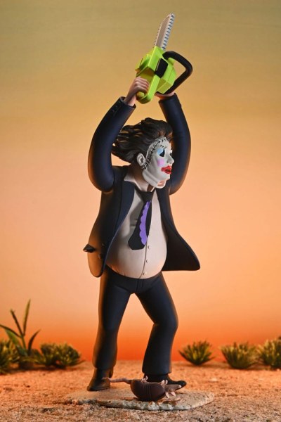 Texas Chainsaw Massacre Toony Terrors Figuur 50e verjaardag Pretty Woman Leatherface 15 cm