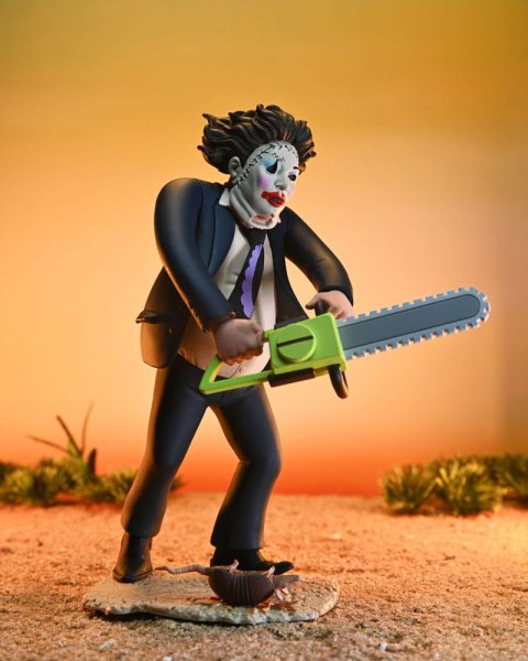Texas Chainsaw Massacre Toony Terrors Figuur 50e verjaardag Pretty Woman Leatherface 15 cm
