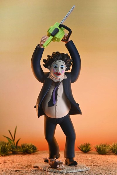 Texas Chainsaw Massacre Toony Terrors Figuur 50e verjaardag Pretty Woman Leatherface 15 cm