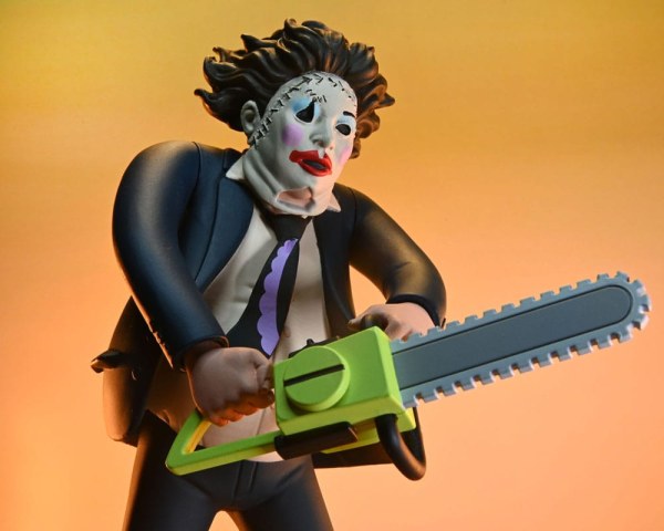 Texas Chainsaw Massacre Toony Terrors Figuur 50e verjaardag Pretty Woman Leatherface 15 cm